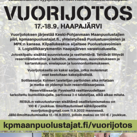 Vuorijotos 17. – 18.9.