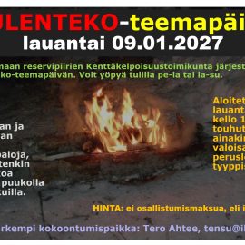 Tulentekopäivä lauantaina 09.01.2027 Tampereella