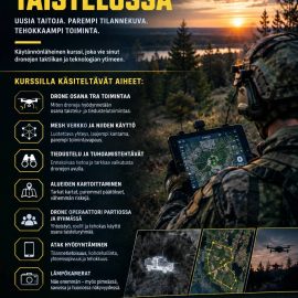 Jäsentapahtuma: Dronen käyttö taistelussa 23.11. klo 18.00 Jäsentapahtuma: Dronen käyttö taistelussa 23.11. klo 18.00